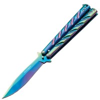Нож Boker Magnum Balisong Rainbow 2373.07.18