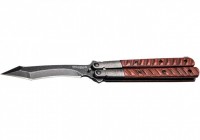 Нож Boker Magnum Balisong Wood Tanto 2373.07.63