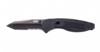 Нож складной SOG Aegis Tanto, полусеррейтор 1258.01.70