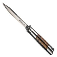 Нож Boker Magnum Balisong Wood Large 2373.07.64